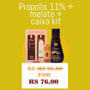 Própolis 11% Melato Caixa Kit